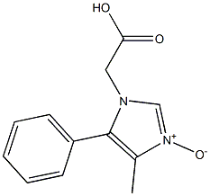 2-[(4-Methyl-5-phenyl-1H-imidazole 3-oxide)-1-yl]acetic acid