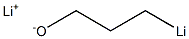 Lithium 3-lithiopropane-1-olate 结构式