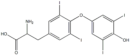  2-Amino-3-[3,5-diiodo-4-(3,5-diiodo-4-hydroxyphenoxy)phenyl]propanoic acid