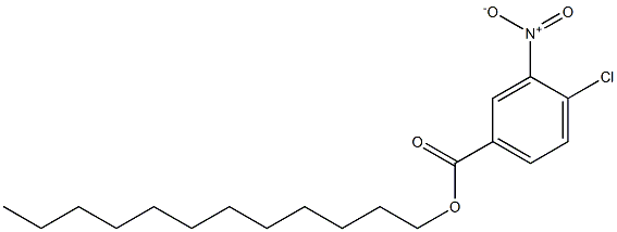 3-Nitro-4-chlorobenzoic acid lauryl ester
