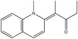 4-(1-Methylquinolin-2-ylidene)-3-pentanone