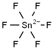 Hexafluorostannate (IV) Struktur