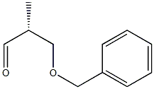(R)-2-(Benzyloxymethyl)propanal Structure