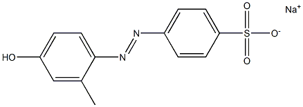 4-(2-Methyl-4-hydroxyphenylazo)benzenesulfonic acid sodium salt