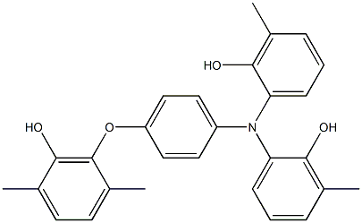 N,N-Bis(2-hydroxy-3-methylphenyl)-4-(6-hydroxy-2,5-dimethylphenoxy)benzenamine