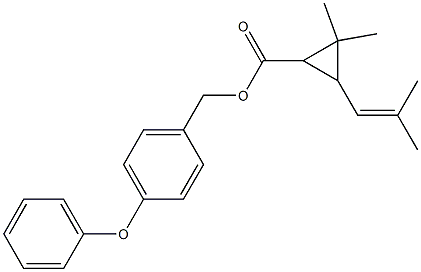 2,2-Dimethyl-3-(2-methyl-1-propenyl)cyclopropanecarboxylic acid 4-phenoxybenzyl ester