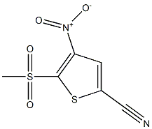 2-Methylsulfonyl-3-nitrothiophene-5-carbonitrile