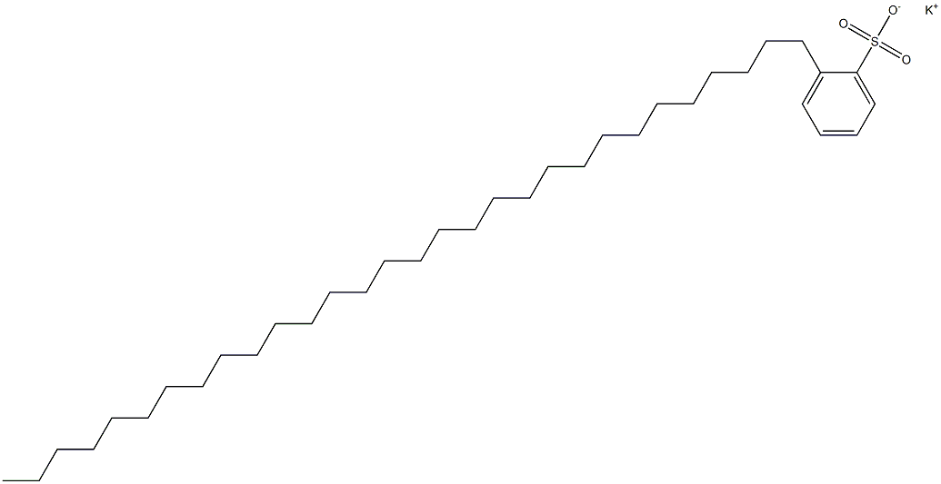 2-Triacontylbenzenesulfonic acid potassium salt