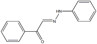 2-Phenylethanedione 1-phenylhydrazone Structure