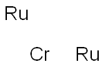 Chromium diruthenium Struktur