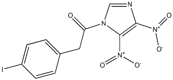 4,5-Dinitro-1-[2-(4-iodophenyl)-1-oxoethyl]-1H-imidazole|