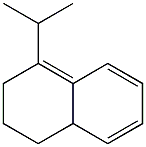 1,2,3,8a-Tetrahydro-4-isopropylnaphthalene Struktur