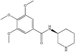 3,4,5-Trimethoxy-N-[(S)-3-piperidinyl]benzamide