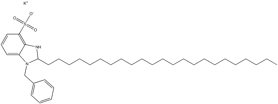 1-Benzyl-2,3-dihydro-2-tricosyl-1H-benzimidazole-4-sulfonic acid potassium salt