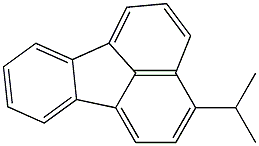 3-イソプロピルフルオランテン 化学構造式