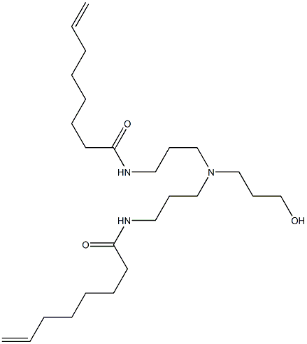  N,N'-[3-Hydroxypropyliminobis(3,1-propanediyl)]bis(7-octenamide)