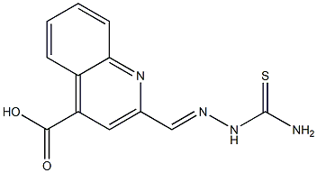 2-(Thiosemicarbazonomethyl)quinoline-4-carboxylic acid