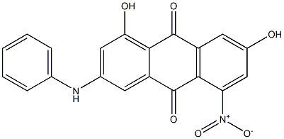 2-Anilino-4,6-dihydroxy-8-nitroanthraquinone