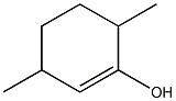 3,6-Dimethyl-1-cyclohexen-1-ol 结构式