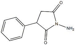 N-Amino-2-phenylsuccinimide Structure