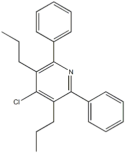 4-Chloro-2,6-diphenyl-3,5-dipropylpyridine