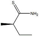 [R,(-)]-2-(Methyl)thiobutyramide 结构式