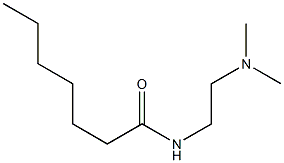 N-[2-(Dimethylamino)ethyl]heptanamide Structure