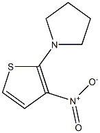 2-(1-Pyrrolidinyl)-3-nitrothiophene Structure