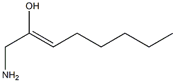 1-Amino-2-octen-2-ol Structure