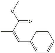 (Z)-2-Methyl-3-phenylacrylic acid methyl ester Structure