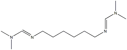 N2,N2'-Hexamethylenebis(N1,N1-dimethylformamidine) 结构式