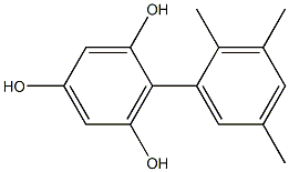 2-(2,3,5-Trimethylphenyl)benzene-1,3,5-triol|