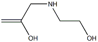 3-[(2-Hydroxyethyl)amino]-1-propen-2-ol Structure