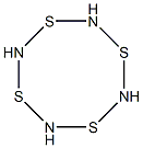 1,3,5,7-Tetraaza-2,4,6,8-tetrathiacyclooctane Structure