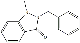 2-Benzyl-1-methyl-1H-indazol-3(2H)-one Structure