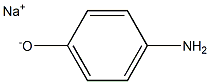 Sodium 4-aminophenolate,,结构式