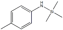 4-メチル-N-(トリメチルシリル)ベンゼンアミン 化学構造式