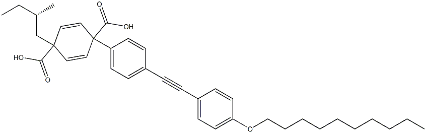 Terephthalic acid 4-[4-[(4-decyloxyphenyl)ethynyl]phenyl]1-[(S)-2-methylbutyl] ester|