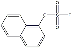 Fluorosulfuric acid 1-naphthalenyl ester 结构式