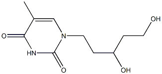 1-(3,5-Dihydroxypentyl)-5-methyluracil