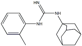 1-(1-Adamantyl)-3-(2-methylphenyl)guanidine Structure
