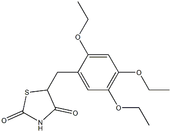  5-(2,4,5-Triethoxybenzyl)-2,4-thiazolidinedione