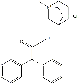 1-Methyl-1-azoniabicyclo[3.2.1]octan-6-ol diphenylacetate|