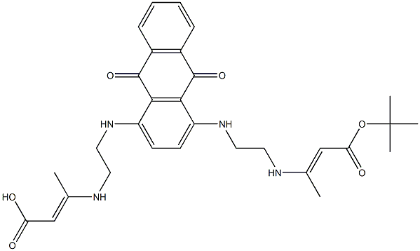 3,3'-[[(9,10-Dihydro-9,10-dioxoanthracene)-1,4-diyl]bis(iminoethyleneimino)]bis(2-butenoic acid tert-butyl) ester