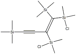  (Z)-1,4-Bis(trimethylsilyl)-1,2-bis(chlorodimethylsilyl)-1-buten-3-yne