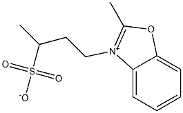 2-Methyl-3-(3-sulfonatobutyl)benzoxazol-3-ium