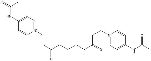  1,1'-[1,4-Butanediylbis(3-oxo-3,1-propanediyl)]bis[4-(acetylamino)pyridinium]