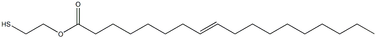 8-Octadecenoic acid 2-mercaptoethyl ester 结构式