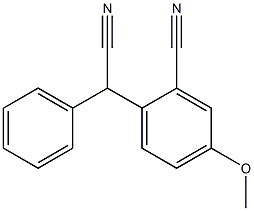 (2-Cyano-4-methoxyphenyl)(phenyl)acetonitrile