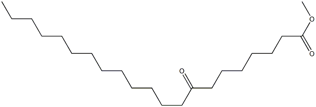 8-Oxohenicosanoic acid methyl ester Structure